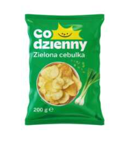 Codzienny - Chipsy Zielona cebulka - 200 g