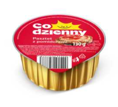 Codzienny - Pasztet z pomidorami - 130 g