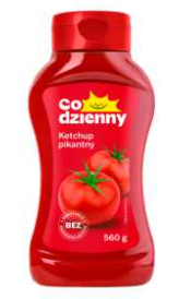 Codzienny - Ketchup pikatny - 560 g