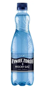 Żywiec Zdrój - Woda źródlana Mocny Gaz - 500 ml