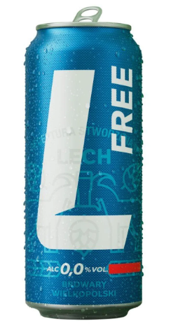 Lech - Piwo bezalkoholowe 0,0% - 500 ml