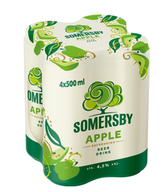 Somersby - Piwo Apple 4,5% -  (4 x 500 ml)
