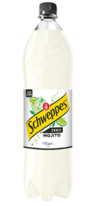Schweppes - Napój gazowany Mojito zero cukru - 1,35 l