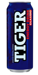 Tiger - Gazowany napój energetyzujący Classic - 500 ml