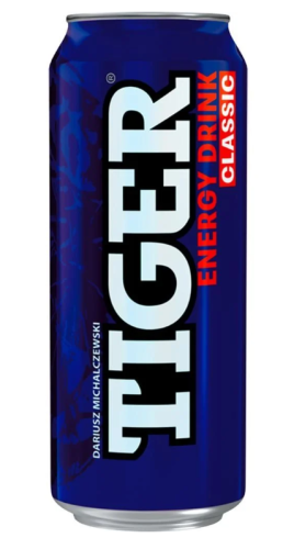 Tiger - Gazowany napój energetyzujący Classic - 500 ml
