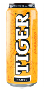 Tiger - Gazowany napój owocowy mango - 500 ml