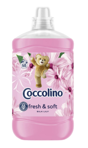 Coccolino - Płyn do płukania tkanin Fresh & Soft Silk Lily - 1,7 l (68 prań)