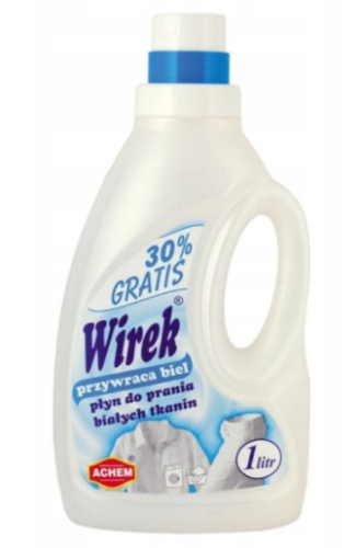 Wirek - Płyn do prania białego - 1 l