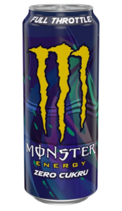 Monster - Gazowany napój energetyczny Energy Full Throttle zero cukru - 500 ml