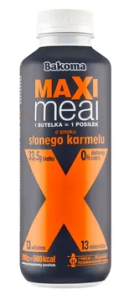 Bakoma Maxi Meal - Napój mleczny o smaku słonego karmelu - 500 ml