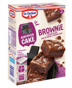 Dr.Oetker - Brownie z dodatkiem belgijskiej czekolady Airfryer Cakes - 242 g