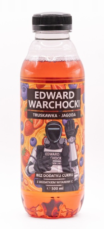 Edward Warchocki - Napój Truskawka-Jagoda z dodatkiem witaminy C - 500 ml