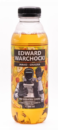 Edward Warchocki - Napój jabłko-gruszka z dodatkiem witaminy D - 500 ml