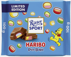 Ritter Sport - Czekolada mleczna Haribo Pico Balla - 100 g