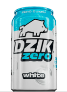 Dzik Zero - Gazowany napój o smaku cukierków cytrusowych bez cukru - 330 ml