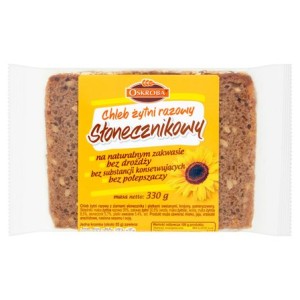 Oskroba - Chleb żytni razowy słonecznikowy - 330 g
