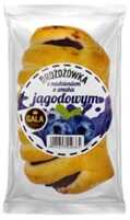 Codzienny - Drożdźówka z nadzieniem jagodowym - 100 g