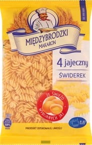 Międzybrodzki - Makaron 4 jajeczny Świderek - 250 g