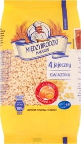 MAKARON MIEDZYBRODZKI GWIAZDKA 4-JAJ 250G
