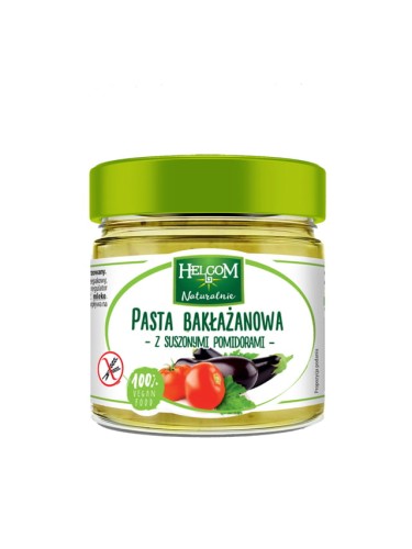 Helcom - Pasta bakłażanowa z suszonymi pomidorami - 190 g