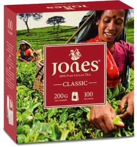 Jones Classic - Herbata czarna - 200 g (100 torebek)