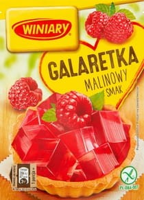 Winiary - Galaretka smak malinowy - 71 g