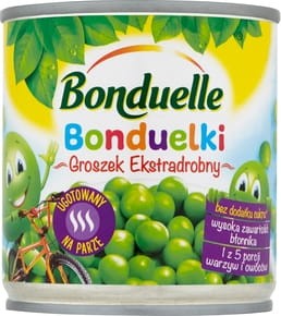 Bonduelle - Bonduelki Groszek ekstradrobny - 160 g