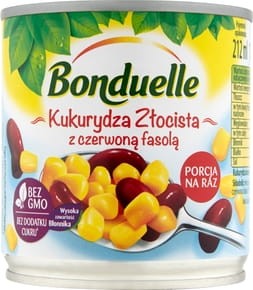 Bonduelle - Kukurydza Złocista z czerwoną fasolą - 170 g