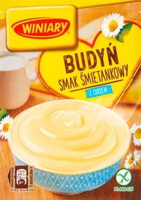 Winiary Budyń z cukrem smak śmietankowy - 60 g