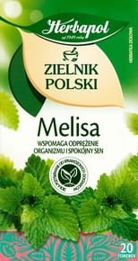 Herbapol Zielnik Polski Herbatka ziołowa Melisa - 40 g (20 torebek)