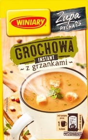 Winiary - Zupa instant grochowa z grzankami - 22 g