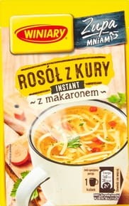 Winiary - Zupa instant rosół z kury z makaronem - 12 g