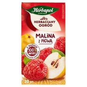 Herbapol Herbaciany Ogród Herbatka owocowo-ziołowa Malina z pigwą - 54 g (20 torebek)
