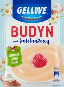 Gellwe - Budyń smak śmietankowy - 35 g