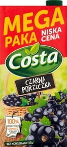 Hortex Costa Napój czarna porzeczka - 2 l