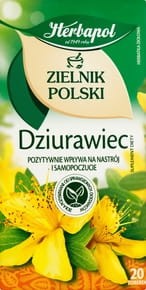 Herbapol Zielnik Polski Suplement diety herbatka ziołowa Dziurawiec - 30 g (20 torebek)