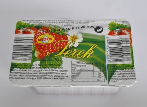 Miechów - Serek homogenizowany truskawkowy - 150 g