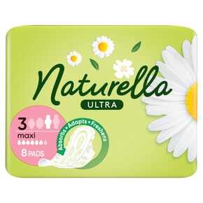 Naturella Ultra - Maxi Camomile Podpaski ze skrzydełkami - szt (8 sztuk)