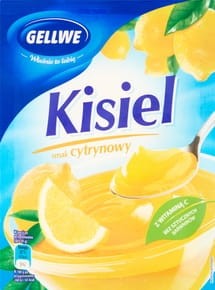 Gellwe - Kisiel smak cytrynowy - 38 g