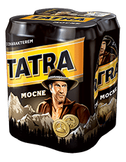 Tatra - Piwo jasne Mocne 7% - 2 l (4 x 500 ml)