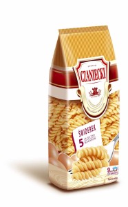 Czaniecki - Makaron 5 jajeczny Świderek - 250 g