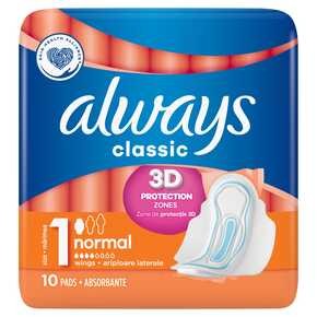 Always Classic - Podpaski Normal - szt (10 sztuk)