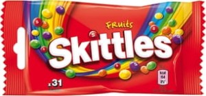 Skittles - Cukierki do żucia Fruits - 38 g