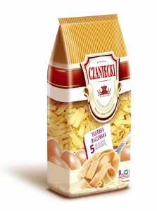 Czaniecki - Makaron 5 jajeczny Tasiemka walcowana - 500 g