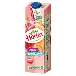 Hortex - Napój jabłko brzoskwinia - 1 l