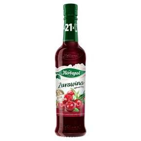 Herbapol Syrop owocowy o smaku żurawinowym - 420 ml