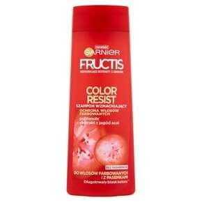 Garnier Fructis - Color Resist Szampon wzmacniający do włosów farbowanych i z pasemkami - 400 ml