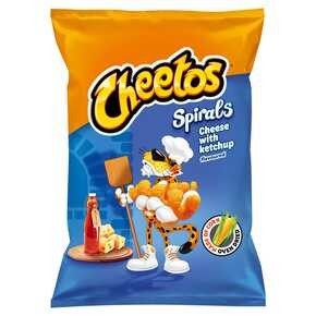 Cheetos - Chrupki Spirale o smaku ser z ketchupem - 80 g