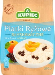 Kupiec Płatki ryżowe błyskawiczne - 250 g