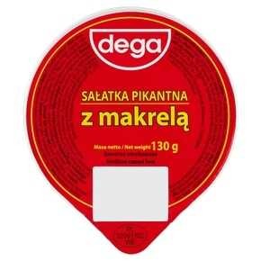 Dega - Sałatka pikantna z makrelą - 130 g